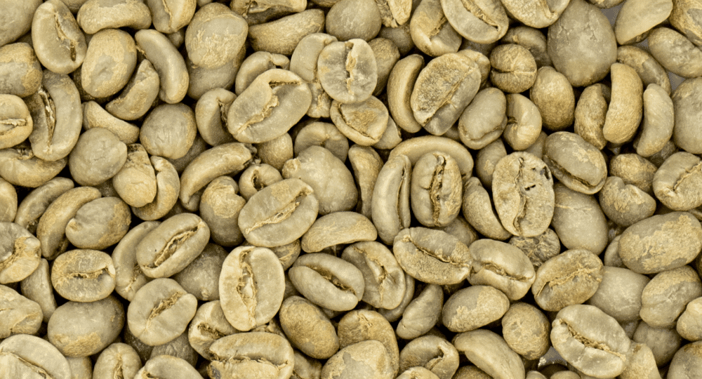 Green coffee beans