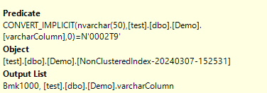 The implicit conversion